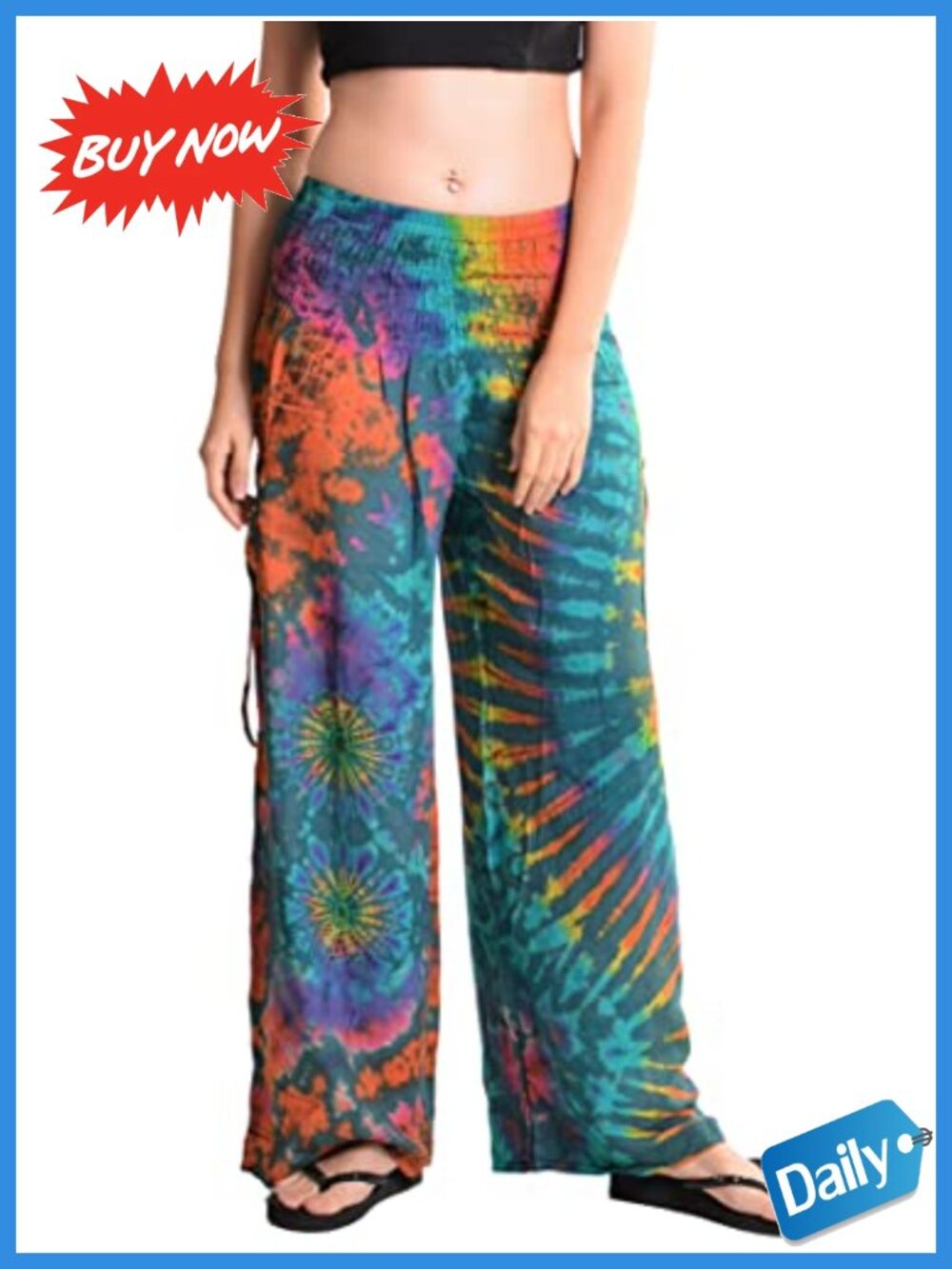 Palazzo Yoga Pants Wide Leg High Rise Rayon Lightweight Utility Pocket